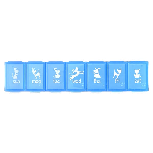 Ezy Dose, Pets, Weekly Pill Planner, Dogs, Large, 1 ширхэг