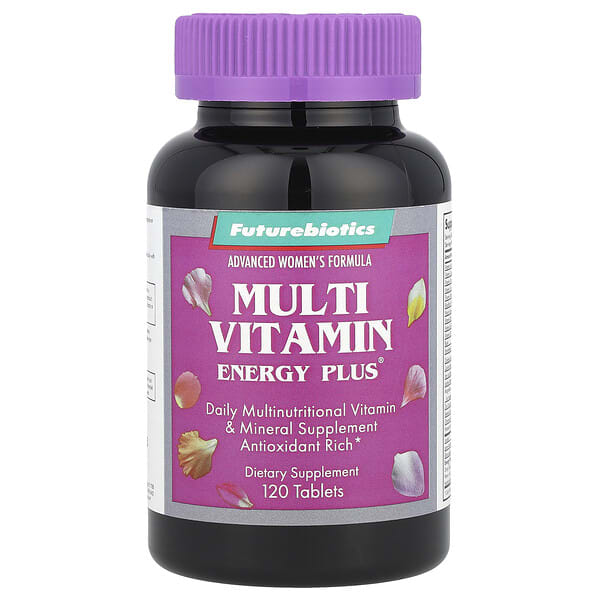 Futurebiotics, Multi Vitamin Energy Plus®, 120 шахмал