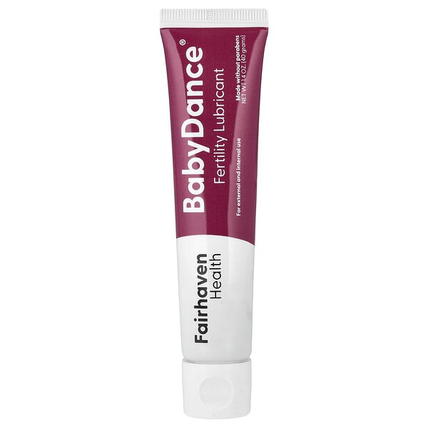 Fairhaven Health, BabyDance®, Fertility Lubricant, 1 Multi-Use Tube, 1.4 oz (40 g)