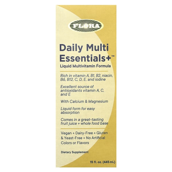 Flora, Daily Multi Essentials+, 15 fl oz (445 ml) (Discontinued Item)