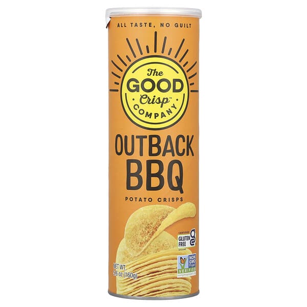 The Good Crisp Company, Potato Crisps, Outback BBQ, 5.6 oz (160 g)