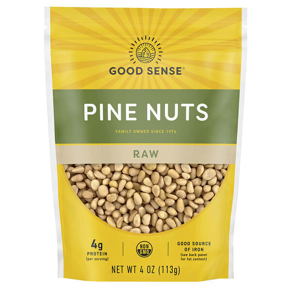 Good Sense, Pine Nuts, Raw, 4 oz (113 g)
