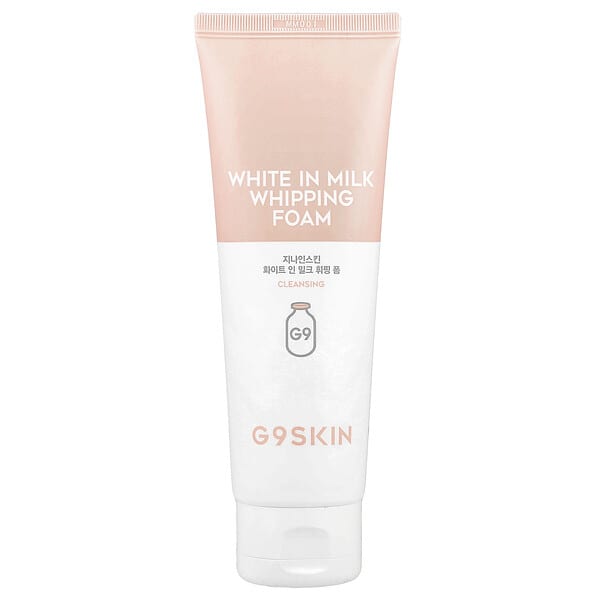 G9skin, White In Milk Whipping Foam, 4.05 fl oz (120 ml)