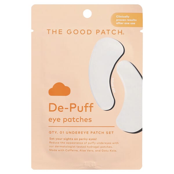 The Good Patch, De-Puff Eye Patches, 1 Pair (Discontinued Item)