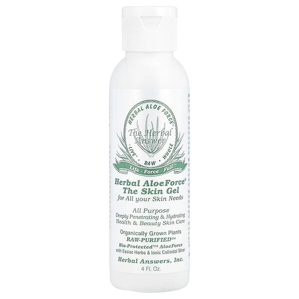 Herbal Answers, Herbal Aloe Force®, The Skin Gel, 4 унц