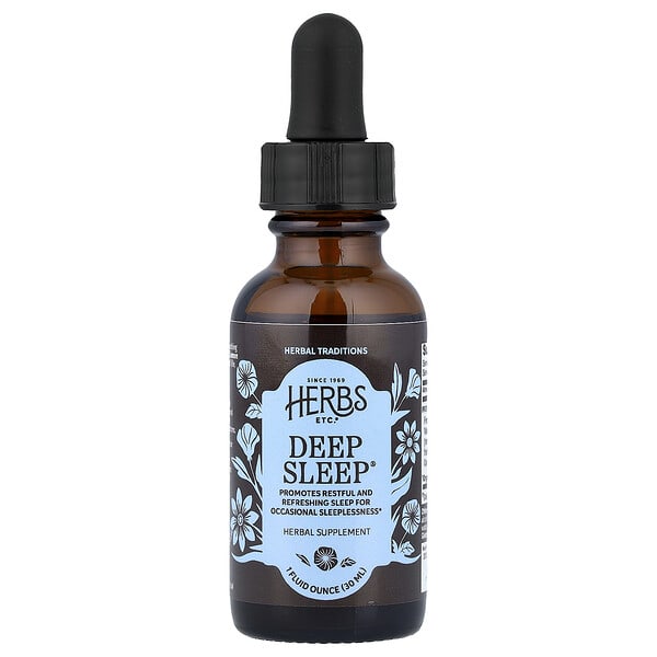 Herbs Etc., Deep Sleep®, 1 fl oz (30 ml) (Discontinued Item)