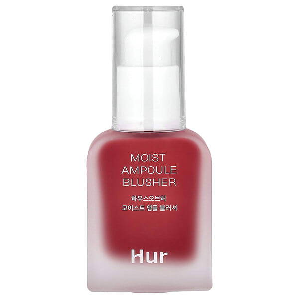 House of Hur, Moist Ampoule Blusher, 02 Deep Plum, 0.67 fl oz (20 ml)