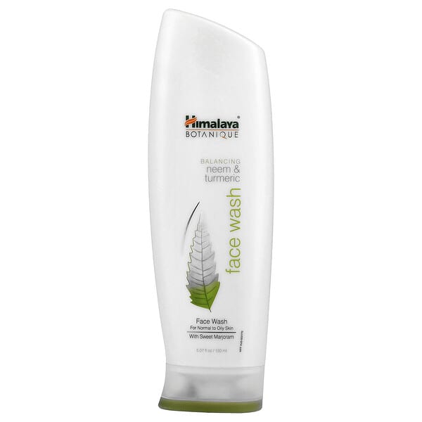 Himalaya, Botanique, Neem & Turmeric Face Wash, 5.07 fl oz (150 ml) (Discontinued Item)
