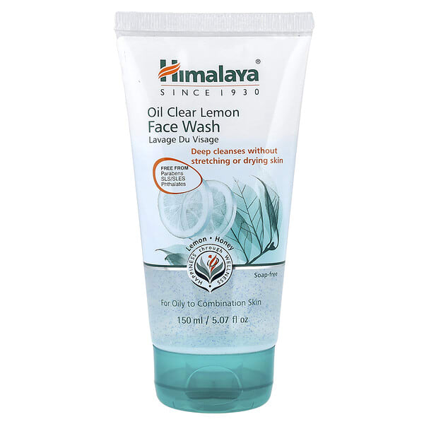 Himalaya, Oil Clear Lemon Face Wash, For Oily to Combination Skin, 5.07 fl oz (150 ml)