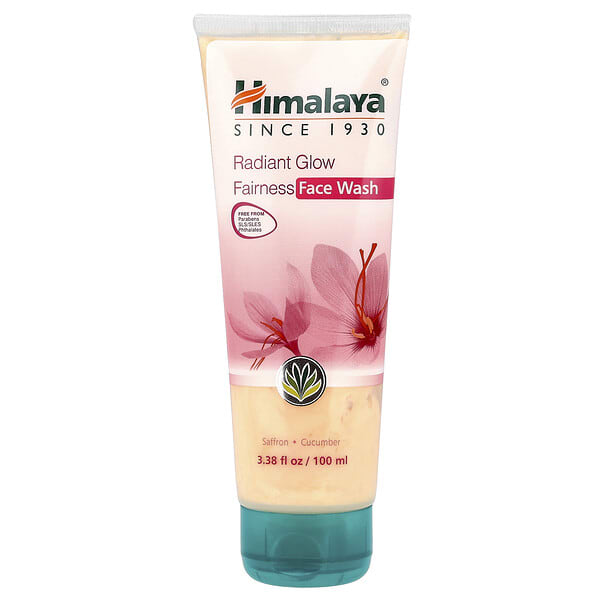 Himalaya, Radiant Glow Fairness Face Wash, 3.38 fl oz (100 ml) (Discontinued Item)