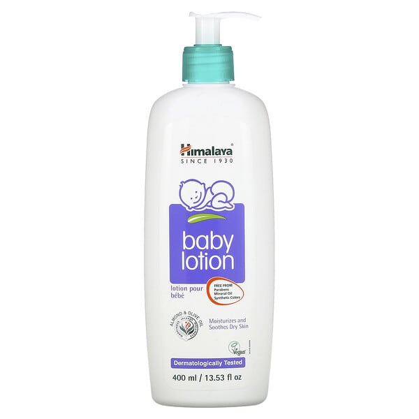 Himalaya, Baby Lotion, Almond & Olive Oil, 13.53 fl oz (400 ml)