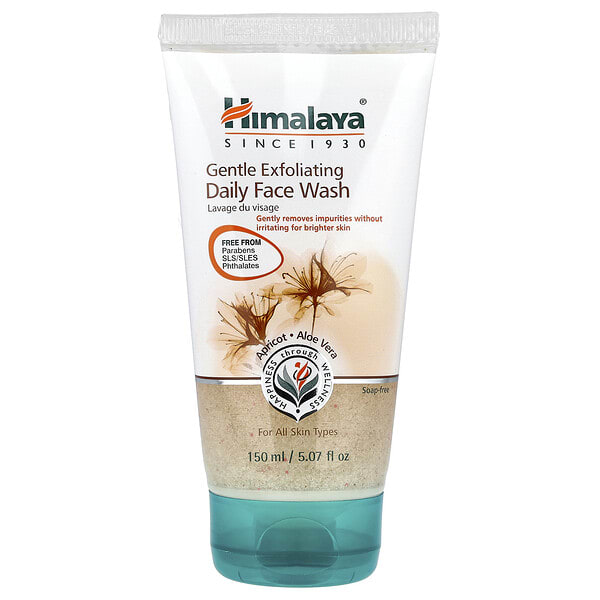 Himalaya, Gentle Exfoliating Daily Face Wash, For All Skin Types, 5.07 fl oz (150 ml) (Discontinued Item)