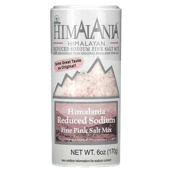 Himalania, Himalayan Reduced Sodium Fine Pink Salt Mix, 6 oz (170 g) (Discontinued Item)