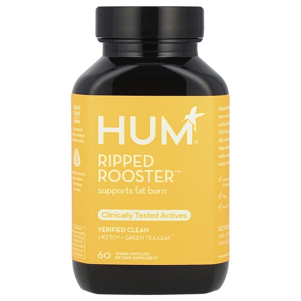 HUM Nutrition, Ripped Rooster™, 60 ширхэг капсул