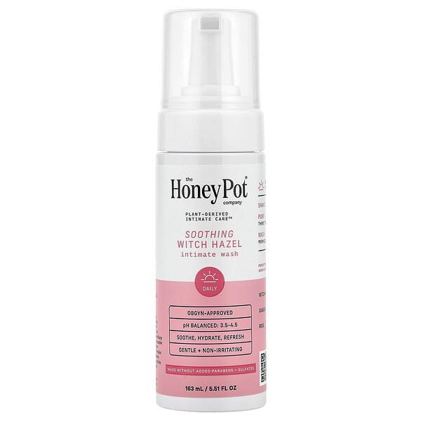 The Honey Pot Company, Soothing Witch Hazel Intimate Wash, 5.51 fl oz (163 ml)