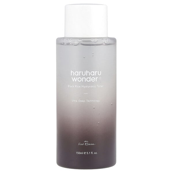 Haruharu, Wonder®, Black Rice Hyaluronic Toner, 5.1 fl oz (150 ml)