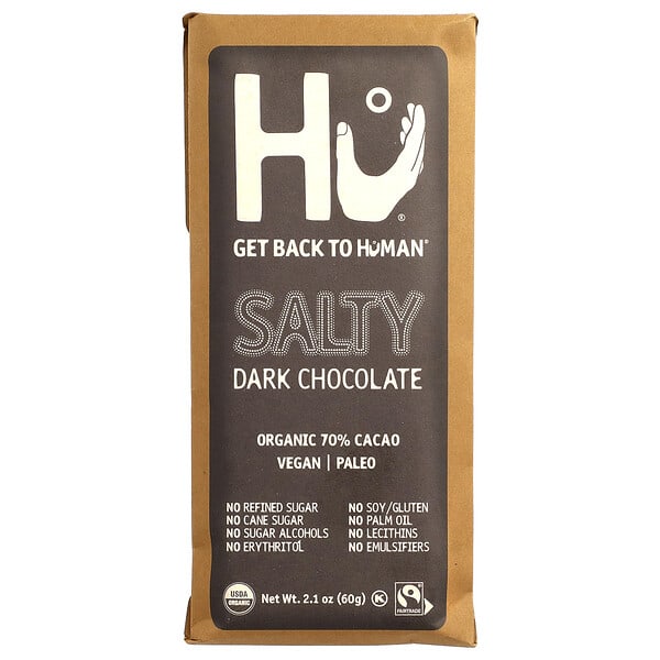 Hu, Salty Dark Chocolate, 2.1 oz (60 g)