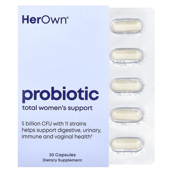 Her Own, Пробиотик, 30 капсул