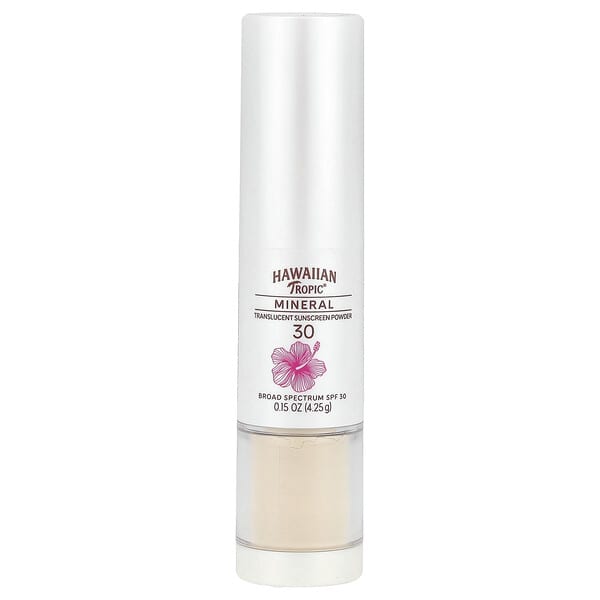 Hawaiian Tropic, Mineral Translucent Sunscreen Powder, SPF 30, 0.15 oz (4.25 g)