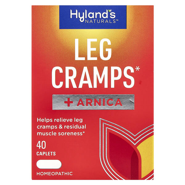 Hyland's Naturals, Leg Cramps + Arnica, 40 шахмал