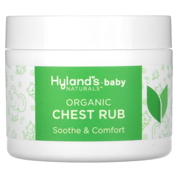 Hyland's Naturals, Нярайн, Organic Chest Rub, 1.76 oz (50 g)