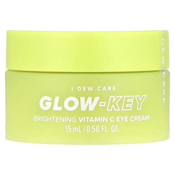 I Dew Care, Glow-Key, Brightening Vitamin C Eye Cream, 0.50 fl oz (15 ml)