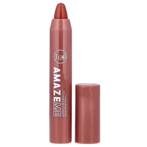 J.Cat Beauty, Amaze Me, Tinted Lip Crayon, AMC110 In Your Own Way, 0.14 oz (4 g) (Discontinued Item)