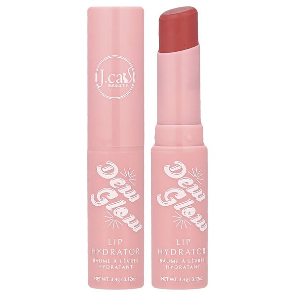 J.Cat Beauty, Dew Glow, Lip Hydrator, DLB101 Full Gleam, 0.12 oz (3.4 g) (Discontinued Item)