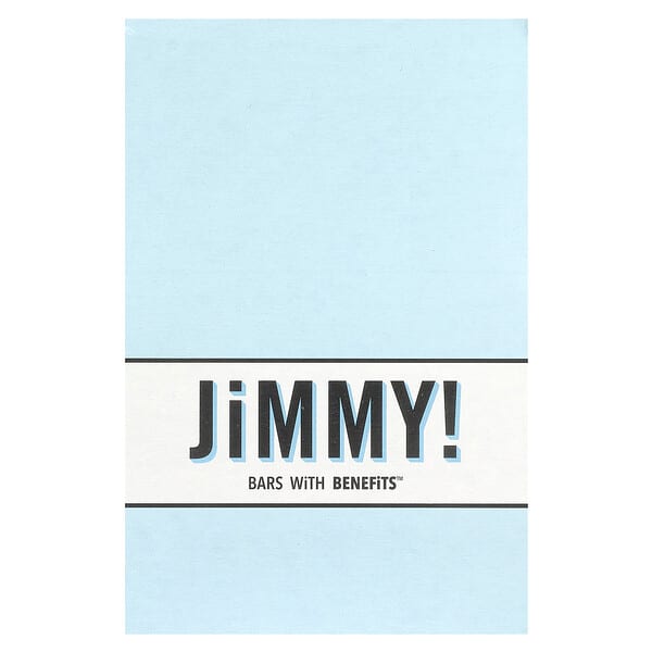 JiMMY!, Bars With Benefits™, Protein Bar, Chocolate Peanut Butter, 12 Bars, 2.05 oz (58 g) Each