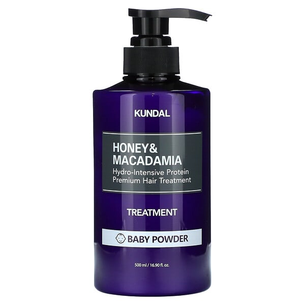 Kundal, Honey & Macadamia, Treatment, Baby Powder, 16.9 fl oz (500 ml)