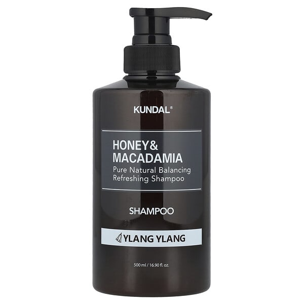 Kundal, Honey & Macadamia, Shampoo, Ylang Ylang, 16.9 fl oz (500 ml)