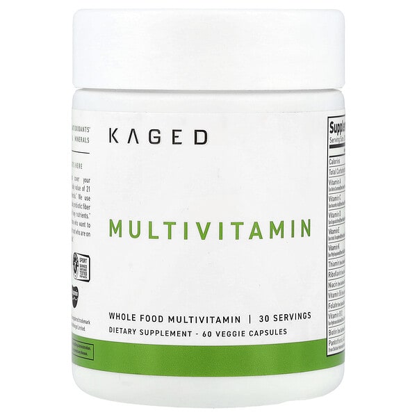 Kaged, Мультивитамин, 60 ширхэг капсул