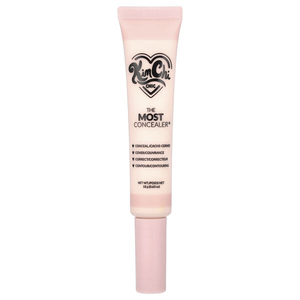 KimChi Chic Beauty, The Most Concealer®, 02 Peachy Ivory, 0.63 oz (18 g)