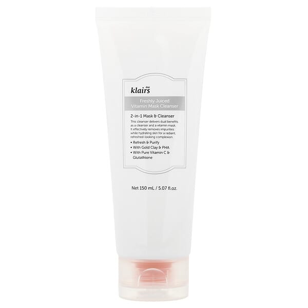 Dear, Klairs, Freshly Juiced Vitamin Mask Cleanser, 5.07 fl oz (150 ml)