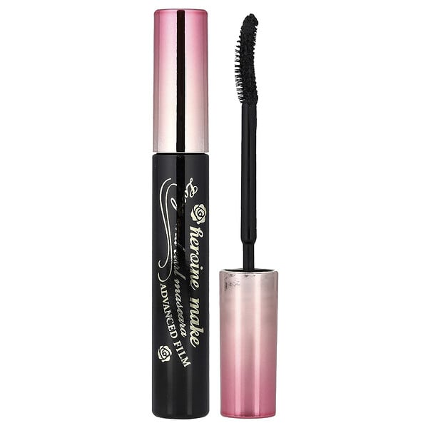 KissMe, Heroine Make, Long & Curl Mascara, Advanced Film, 01 Jet Black, 0.21 oz (6 g)
