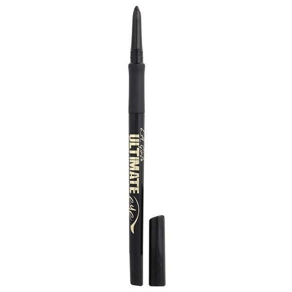 L.A. Girl, Ultimate Eye, Intense Stay Auto Eyeliner, GP321 Ultimate Black, 0.01 oz (0.35 g) (Discontinued Item)