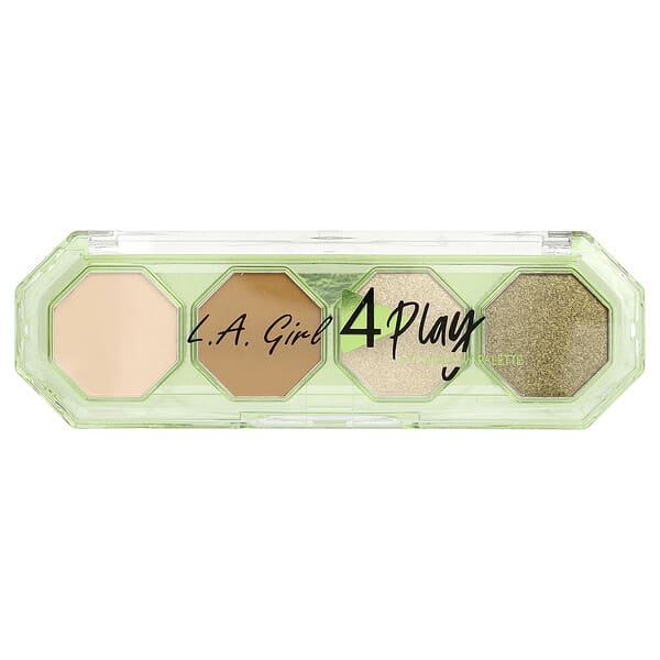 L.A. Girl, 4 Play Eyeshadow Palette, GES233 Cowgirl, 0.11 oz (3.2 g)