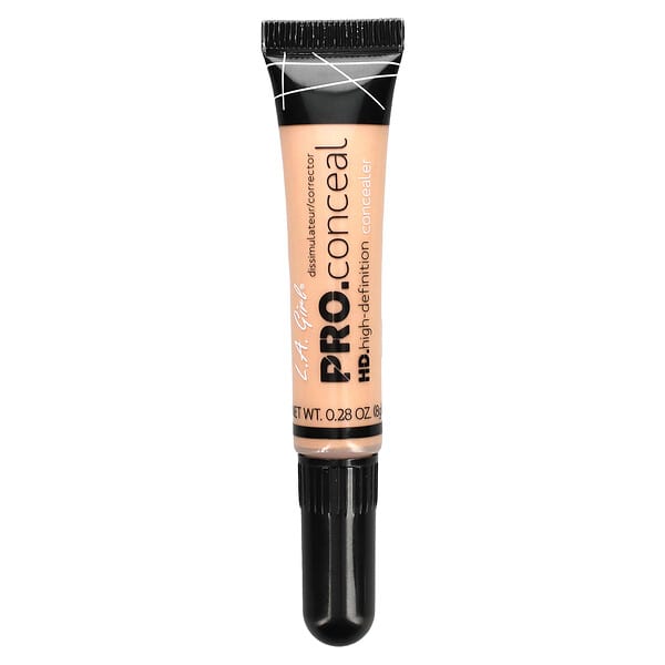 L.A. Girl, Pro Conceal HD Concealer, GC972 байгалийн, 0.28 oz (8 g)