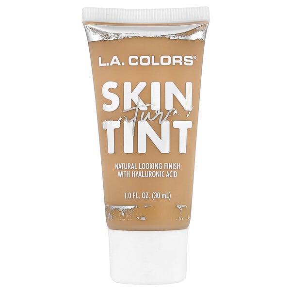 L.A. Colors, Natural Skin Tint, CLM419 Warm Tan, 1 fl oz (30 ml) (Discontinued Item)