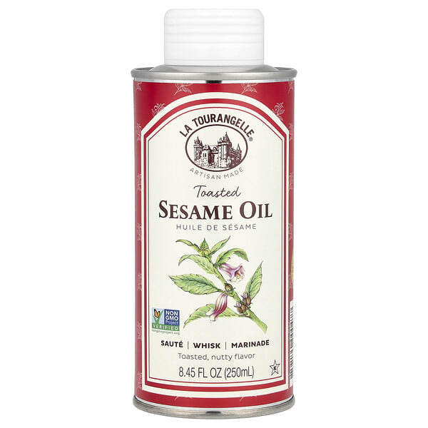 La Tourangelle, Toasted Sesame Oil, 8.45 fl oz (250 ml)