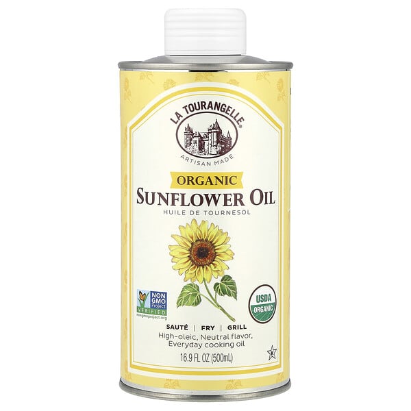 La Tourangelle, Organic Sunflower Oil, 16.9 fl oz (500 ml)