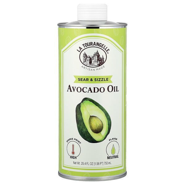 La Tourangelle, Sear & Sizzle Avocado Oil, 25.4 fl oz (750 ml)