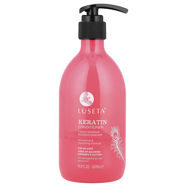 Luseta Beauty, Keratin Conditioner, For Damaged & Dry Hair, 16.9 fl oz (500 ml)