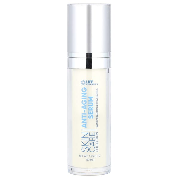 Life Extension, Skin Care Collection, Anti-Aging сыворотка, 1.75 fl oz (50 ml) (Discontinued Item)