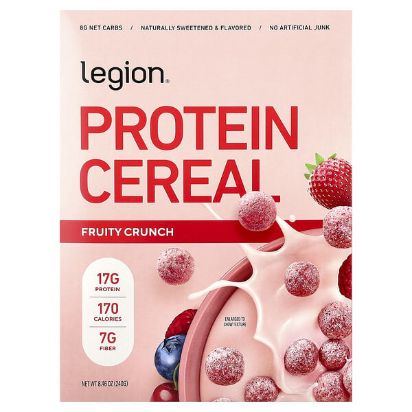 Legion Athletics, Protein Cereal, Fruity Crunch, 8.46 oz (240 g) (Discontinued Item)