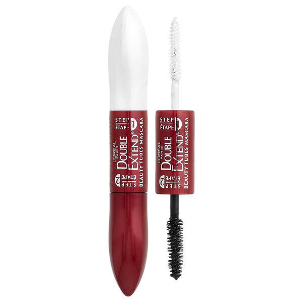 L'Oréal, Double Extend® Beauty Tubes® Mascara, 575 Blackest Black, 0.33 fl oz (10.2 ml)
