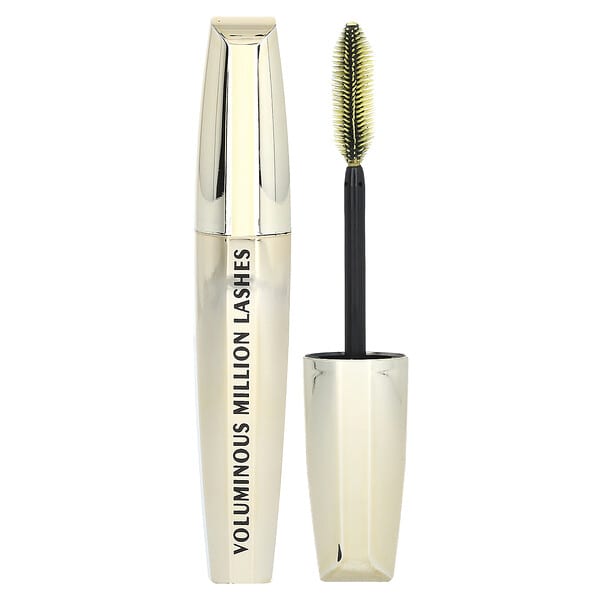 L'Oréal, Voluminous, Million Lashes Mascara, 635 Blackest Black, 0.3 fl oz (9 ml)