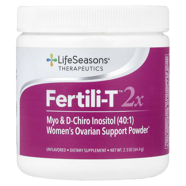 LifeSeasons, Therapeutics, Fertili T™ 2x, амтгүй, 2.3 oz (64.4 g)
