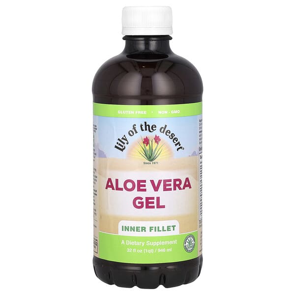 Lily of the Desert, Aloe Vera Gel, Inner Fillet, 32 fl oz (946 ml)