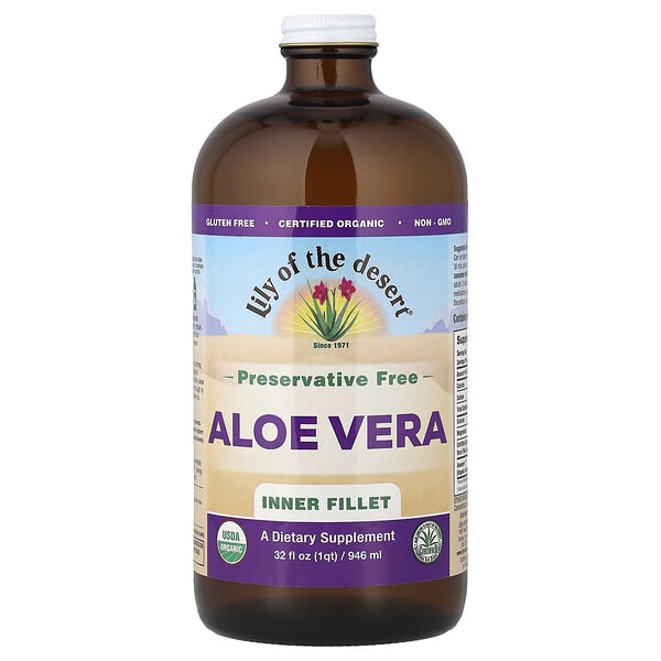 Lily of the Desert, Aloe Vera Juice, Inner Fillet, 32 fl oz (946 ml)